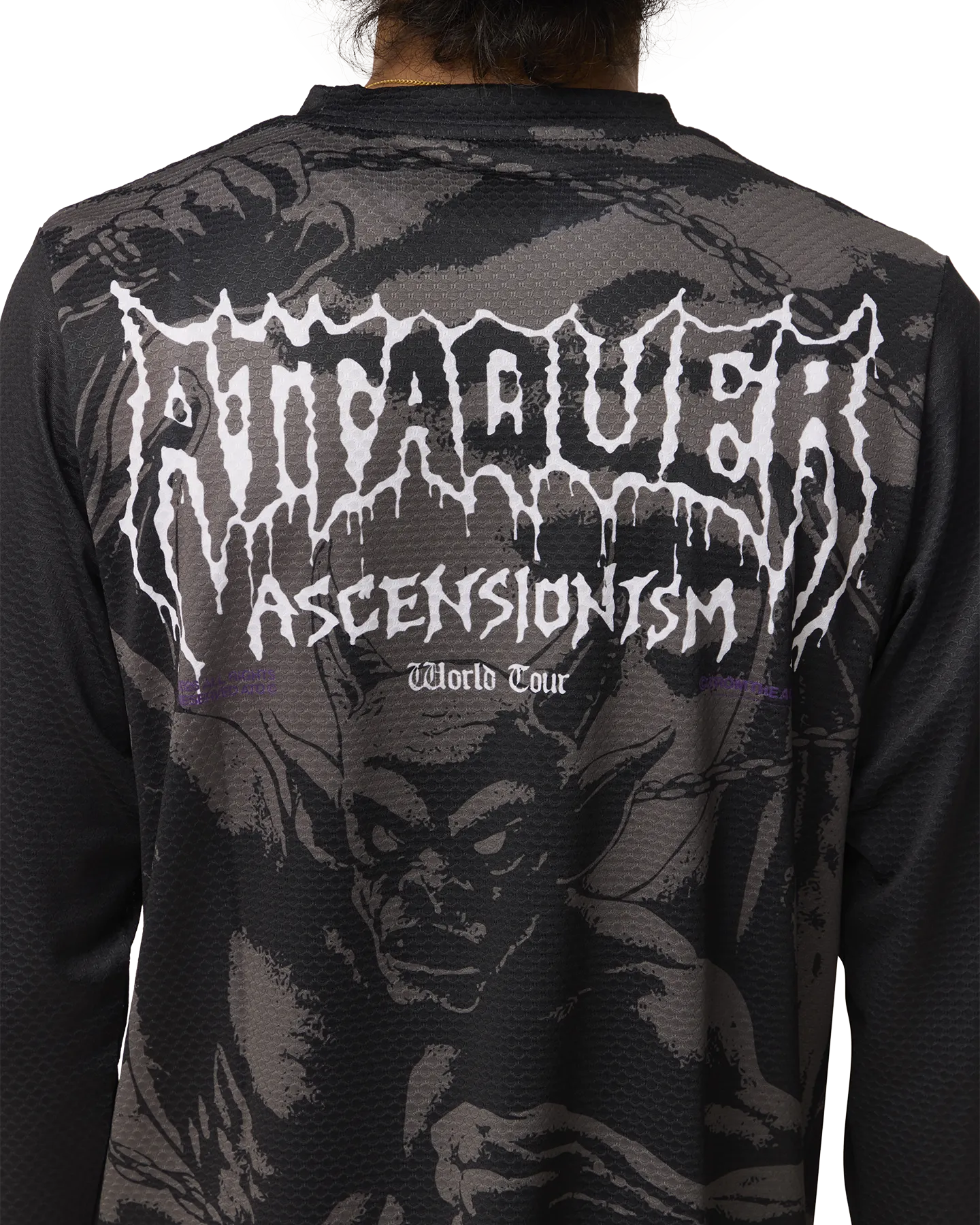 Ascensionism Gargoyle Tech Tee-Attaquer-Attaquer