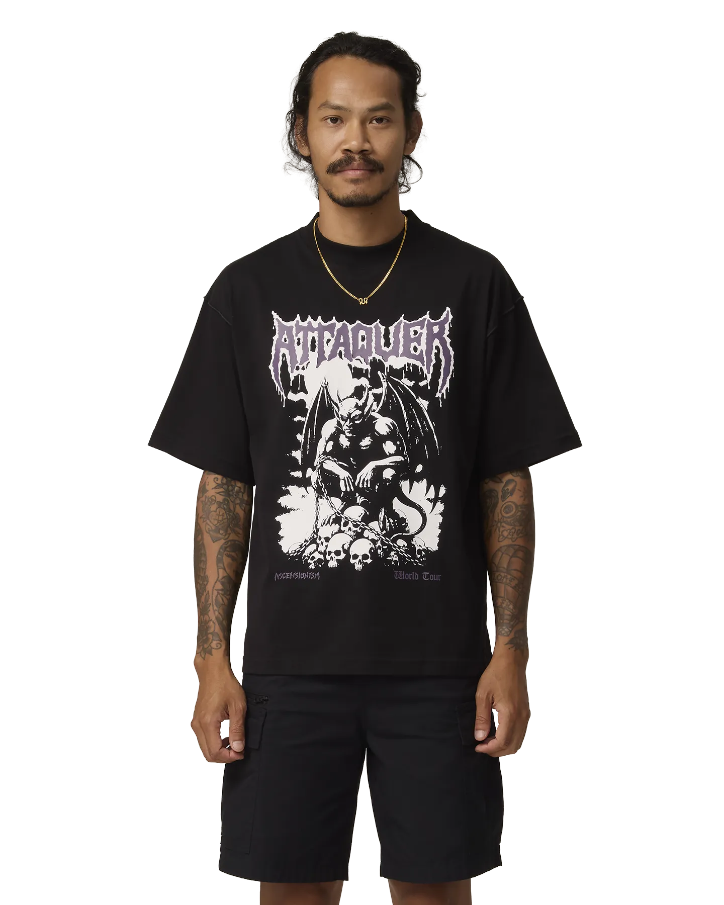 Ascensionism Gargoyle Tee-Attaquer-Attaquer