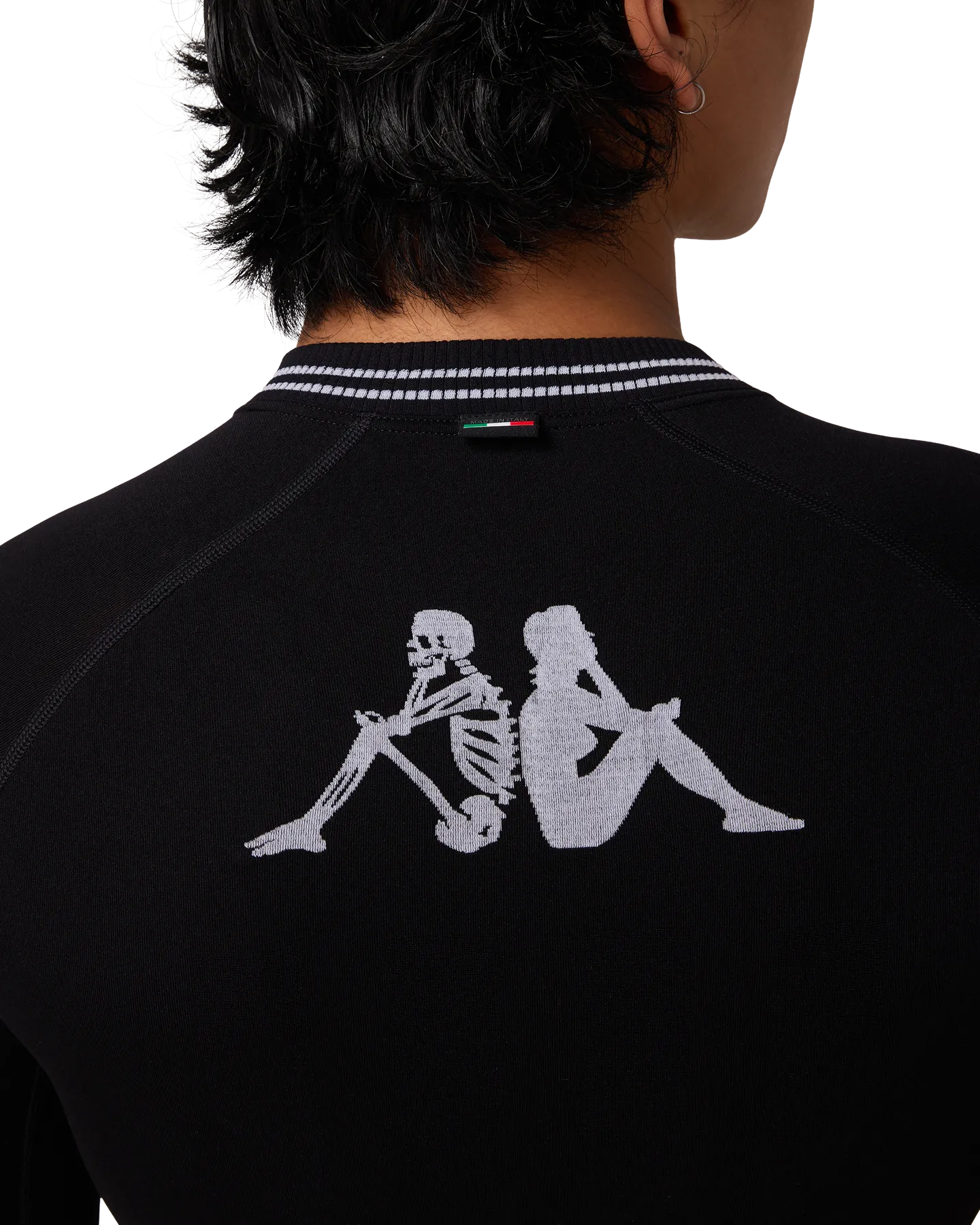 Attaquer x Kappa Orbknit™ Race Jersey Long Sleeve Black-Attaquer-Attaquer