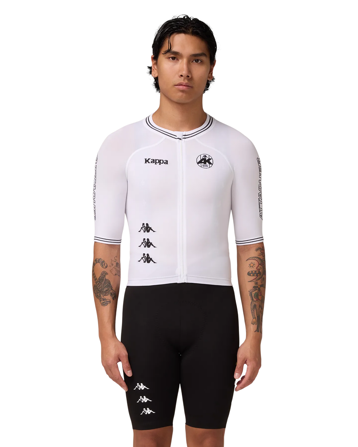 Attaquer x Kappa Orbknit™ Race Jersey White-Attaquer-Attaquer