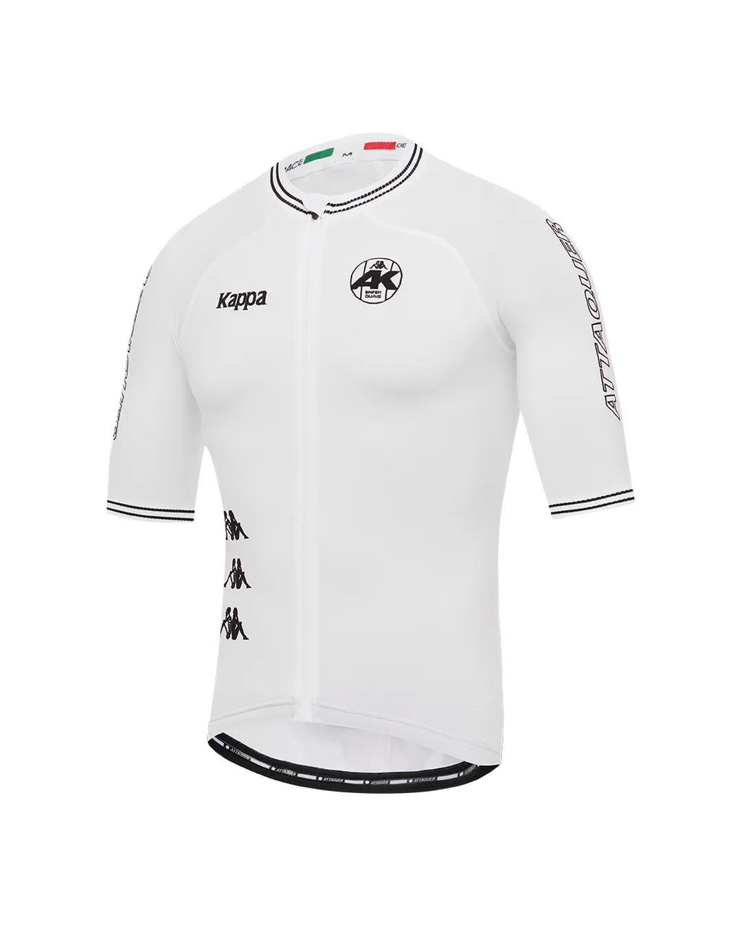 Attaquer x Kappa Orbknit™ Race Jersey White