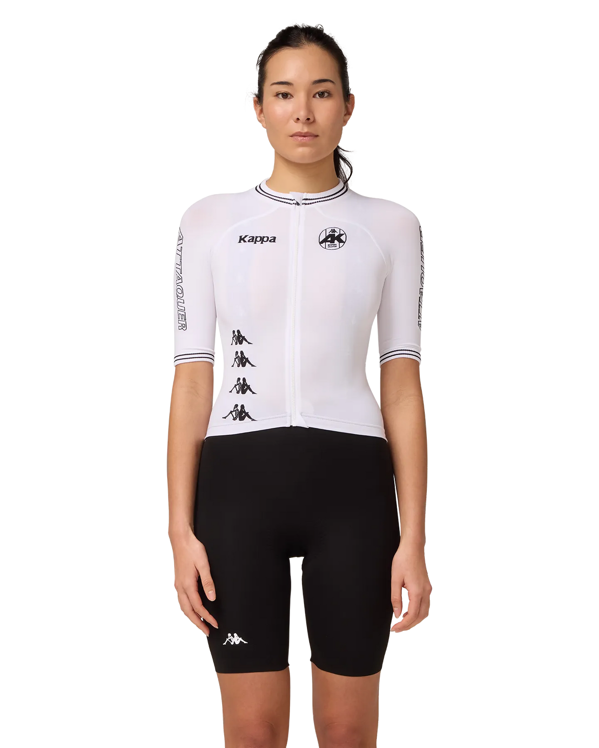 Attaquer x Kappa Orbknit™ Womens Race Jersey White-Attaquer-Attaquer