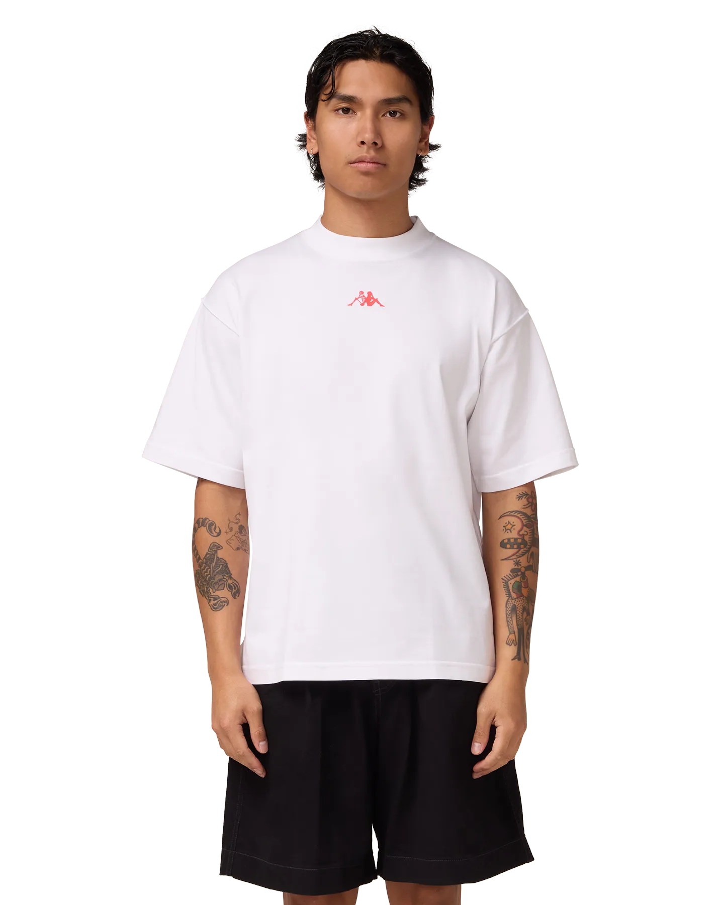 Attaquer x Kappa SS Spider White Tee-Attaquer-Attaquer
