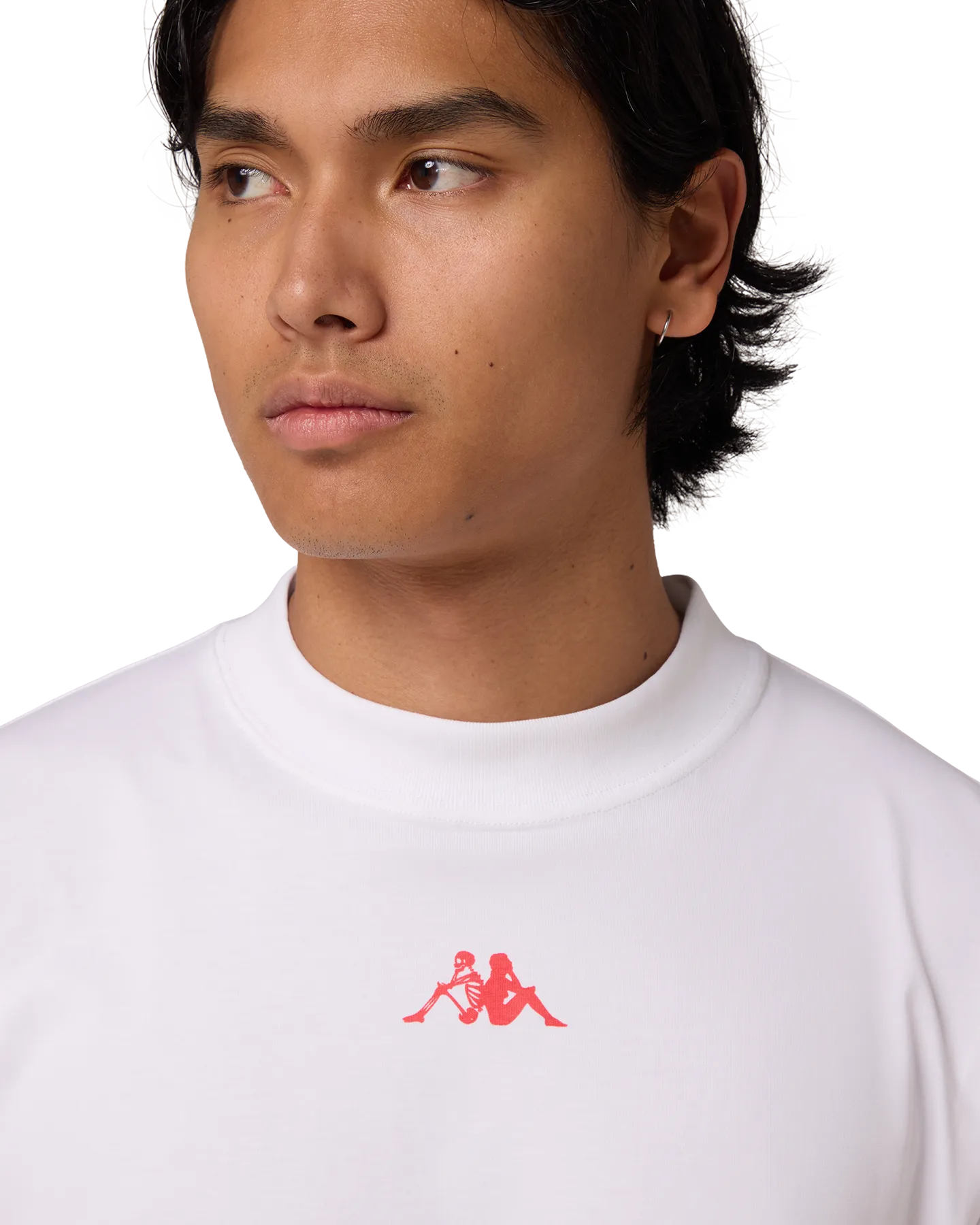 Attaquer x Kappa SS Spider White Tee-Attaquer-Attaquer