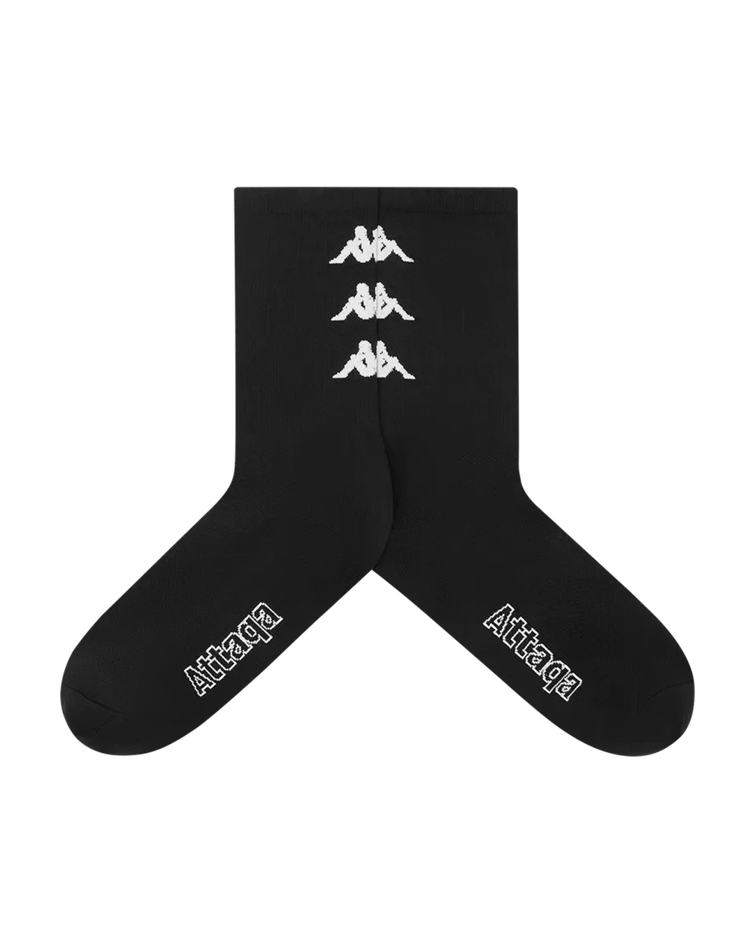 Attaquer x Kappa Socks Black-Attaquer-Attaquer