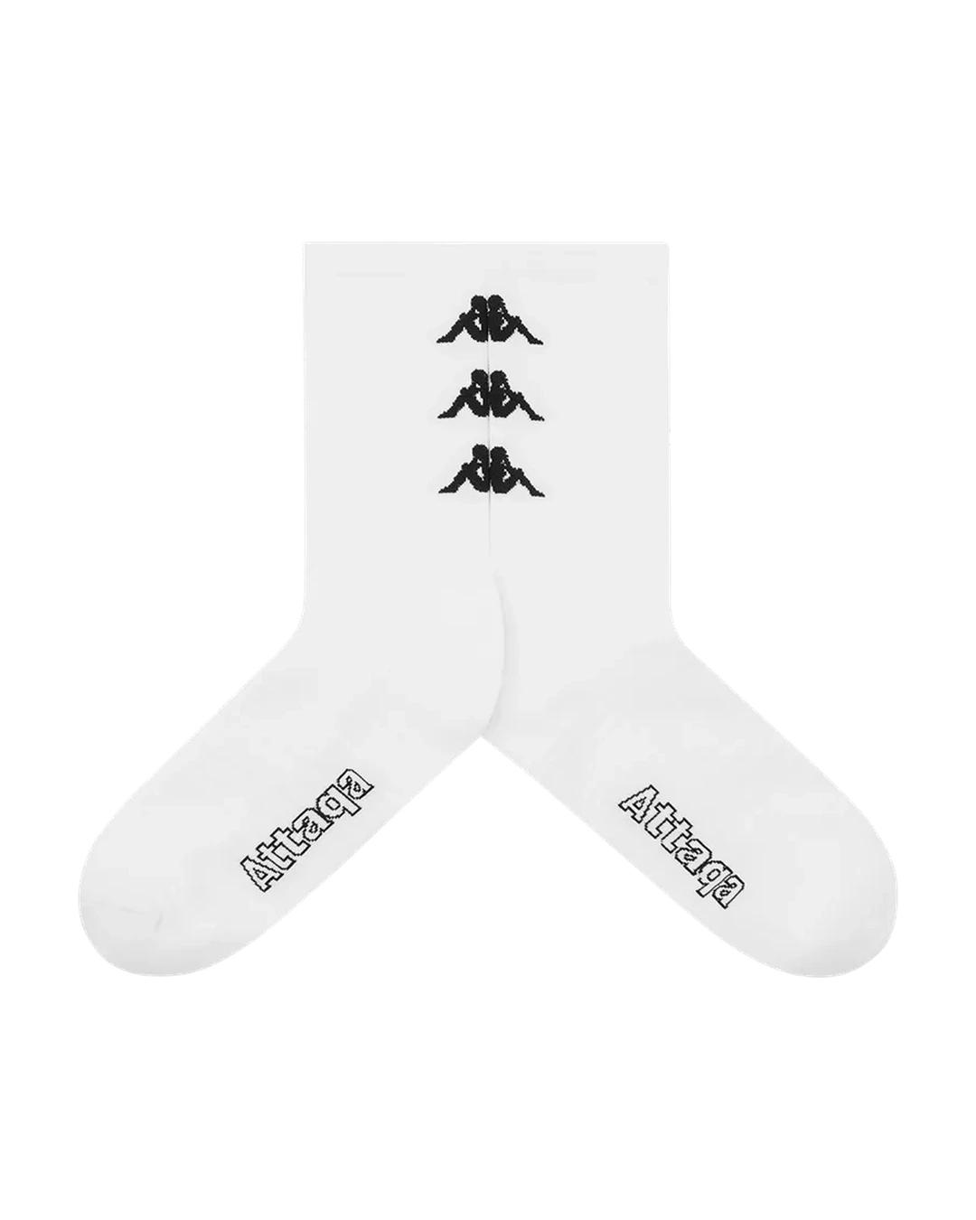 Attaquer x Kappa Socks White-Attaquer-Attaquer