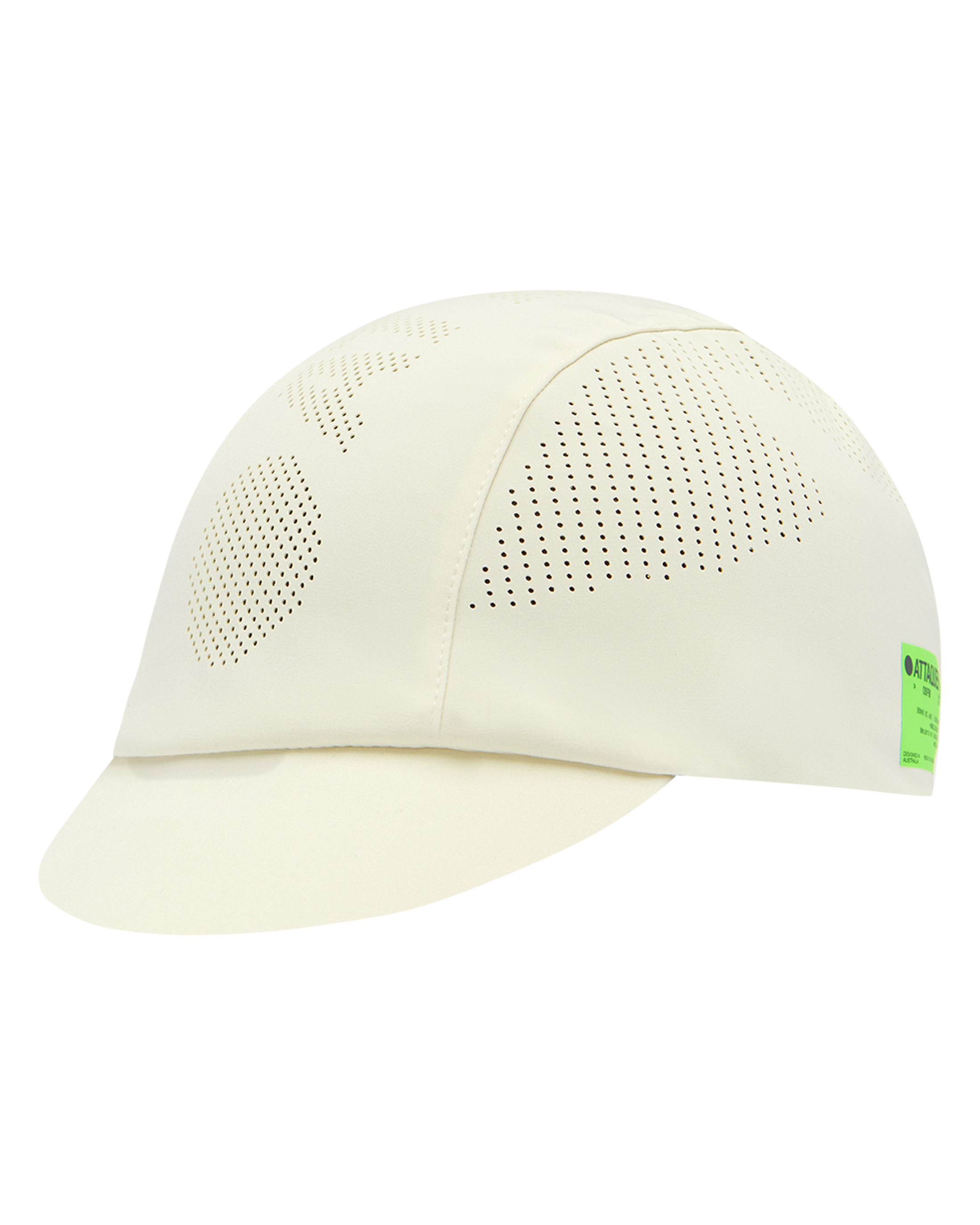 Tech Cap Vertical Logo Eggshell
