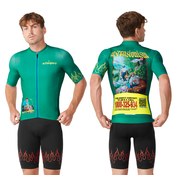 Attaquer Promised Land Race Jersey Teal display