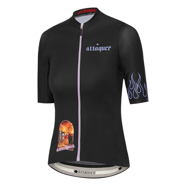 Attaquer Womens Promised Land Race Jersey Black display feature
