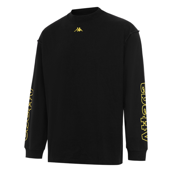 Attaquer Kappa long sleeved t-shirt oversized black feature display