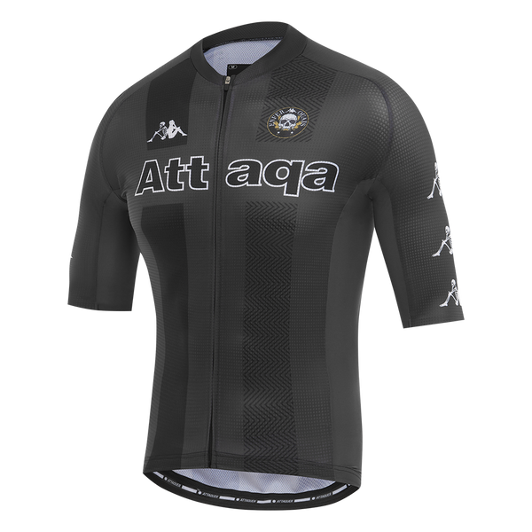 Attaquer Kappa Mens Cycling Jersey Home Black feature display