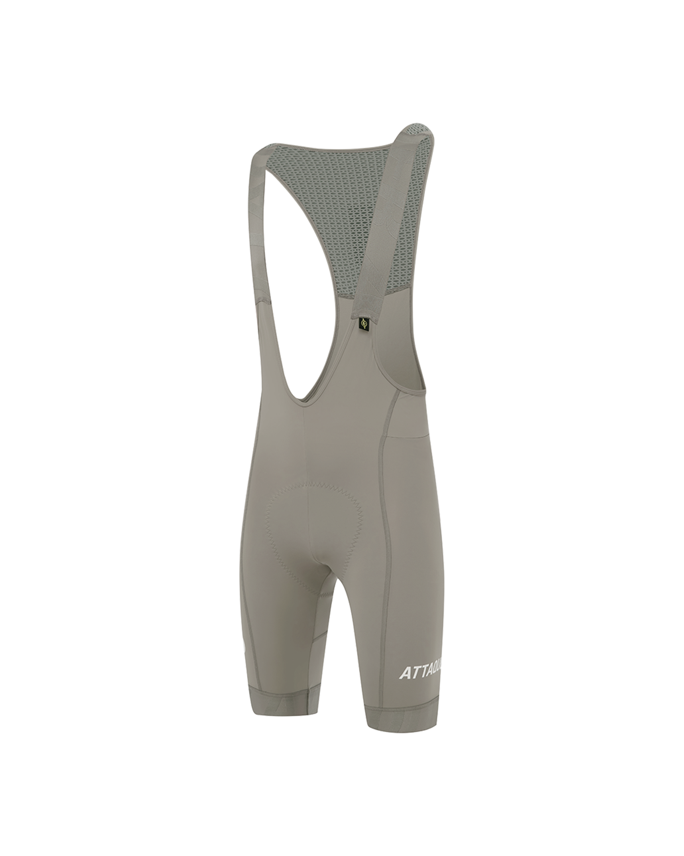 All Day Bib Short Grey Smoke | Attaquer Cycling Bib