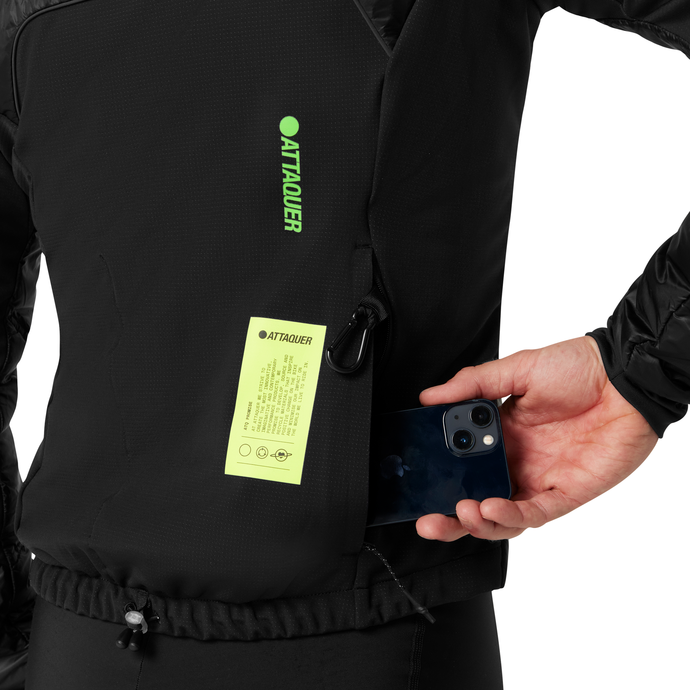 All Day Anatomic Insulator Jacket Black | Attaquer All Day Anatomic Insulator Jacket Black | Attaquer