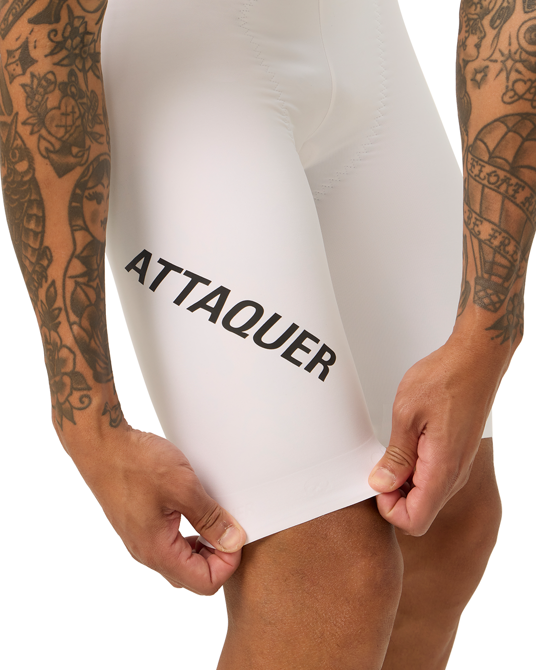 Race Bib Short White