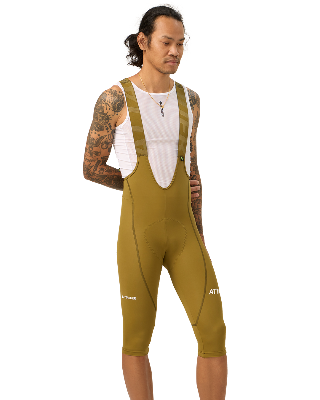 All Day 3/4 Bib Moss