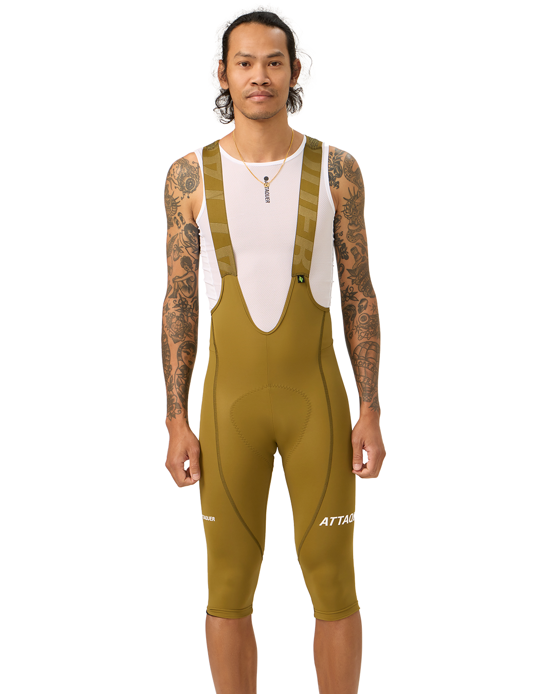 All Day 3/4 Bib Moss