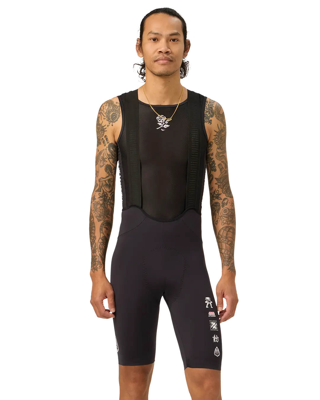 Deus Ex Attaquer Rose Bib Shorts