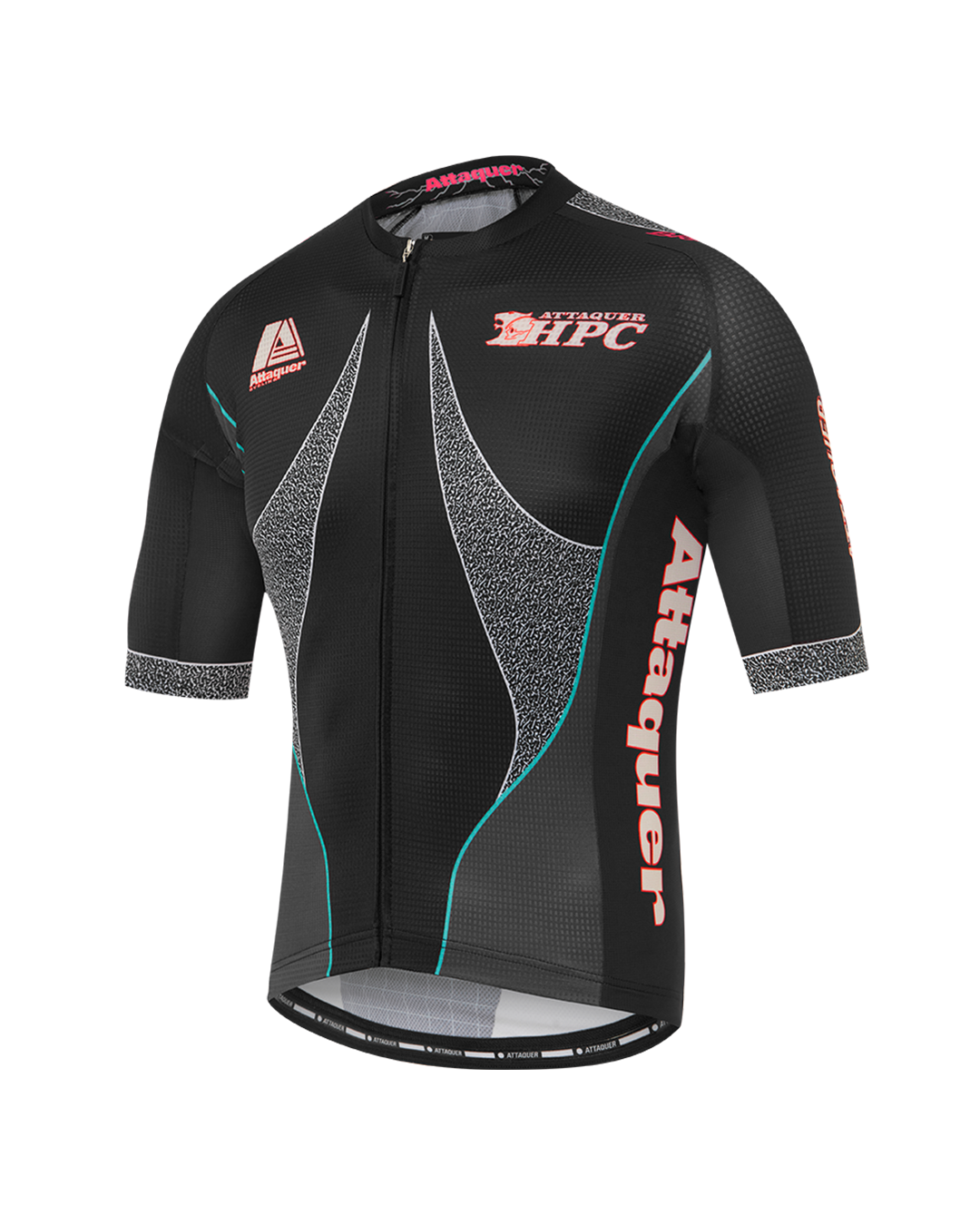 ATQ Racing System Jersey Black | Attaquer Cycling
