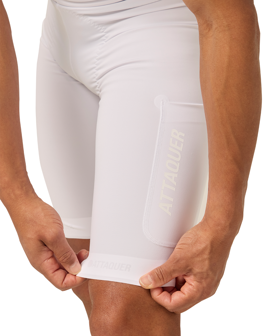 Race Cargo Bib Short White