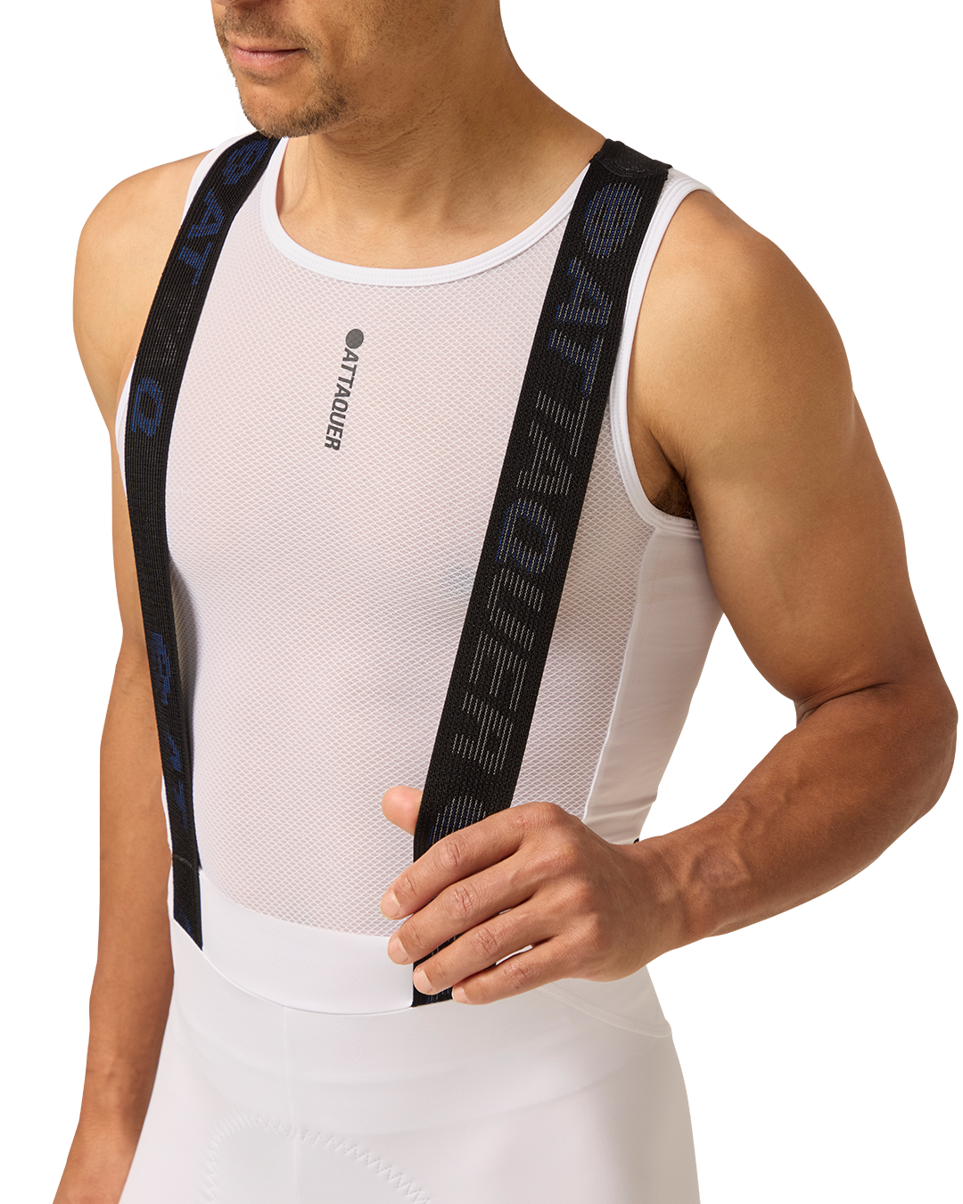 Race Cargo Bib Short White