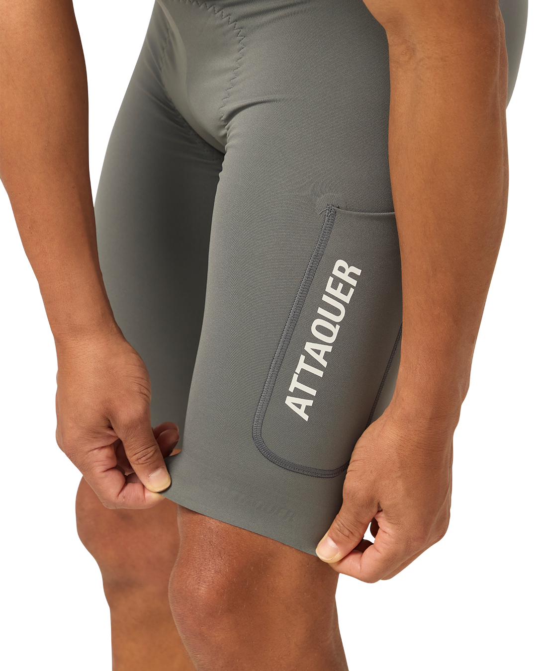 Race Cargo Bib Short Anthracite