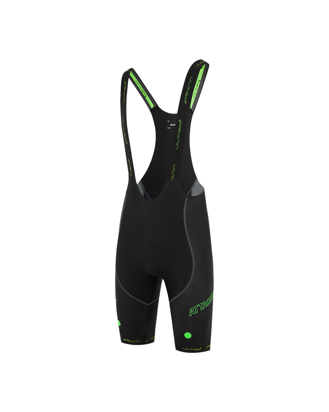 ULTRA: Climbers Bib Short Black/Neon Green