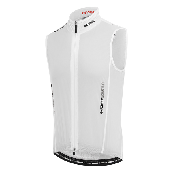 Attaquer Mens Intra Stow Gilet White Bone feature display