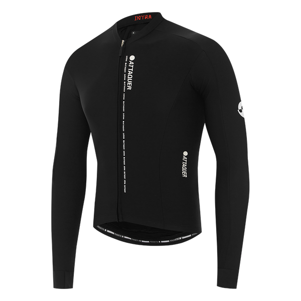 Attaquer Mens Intra Winter LS Jersey Black feature display