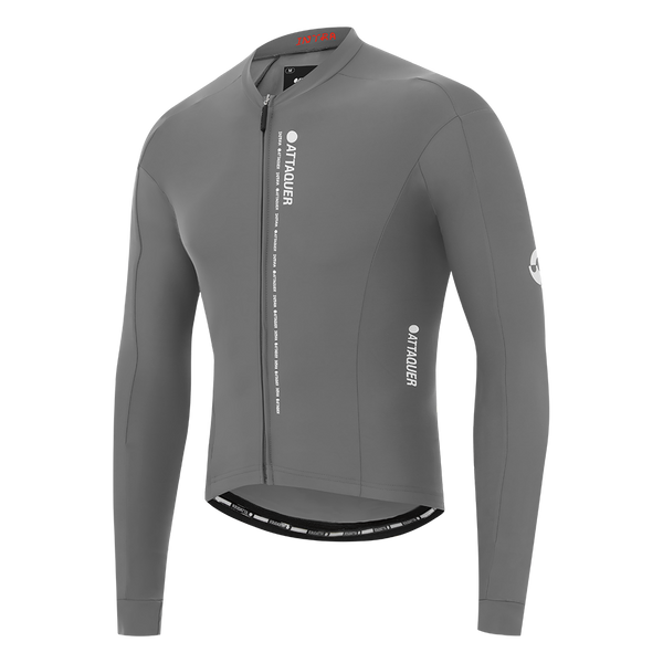 Attaquer Mens Intra Winter LS Jersey Grey feature display