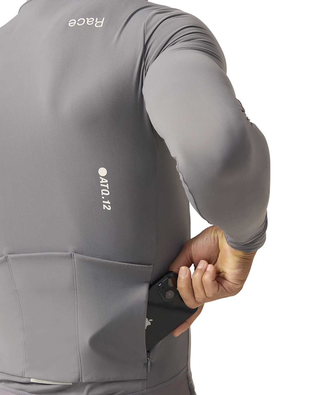 Race Winter Long Sleeved Jersey Anthracite