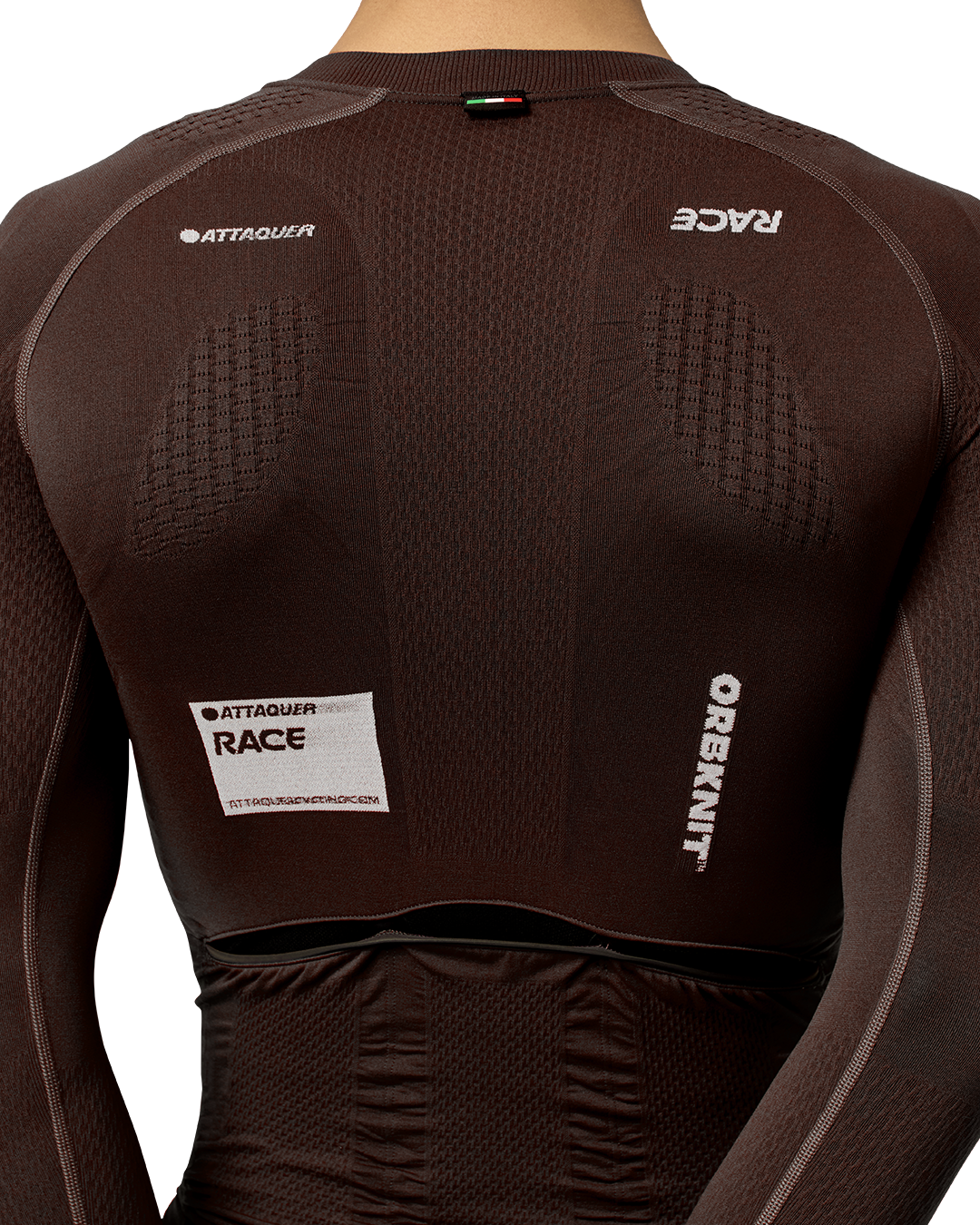 OrbKnit™️ Race Jersey Long Sleeve Brown