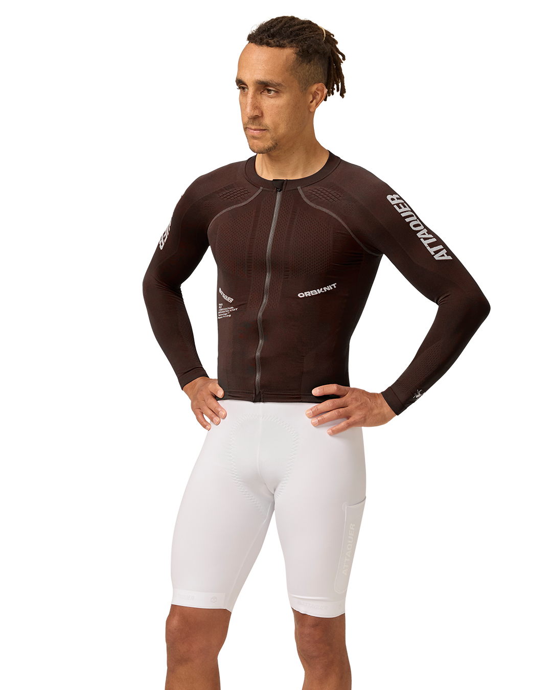 OrbKnit™️ Race Jersey Long Sleeve Brown