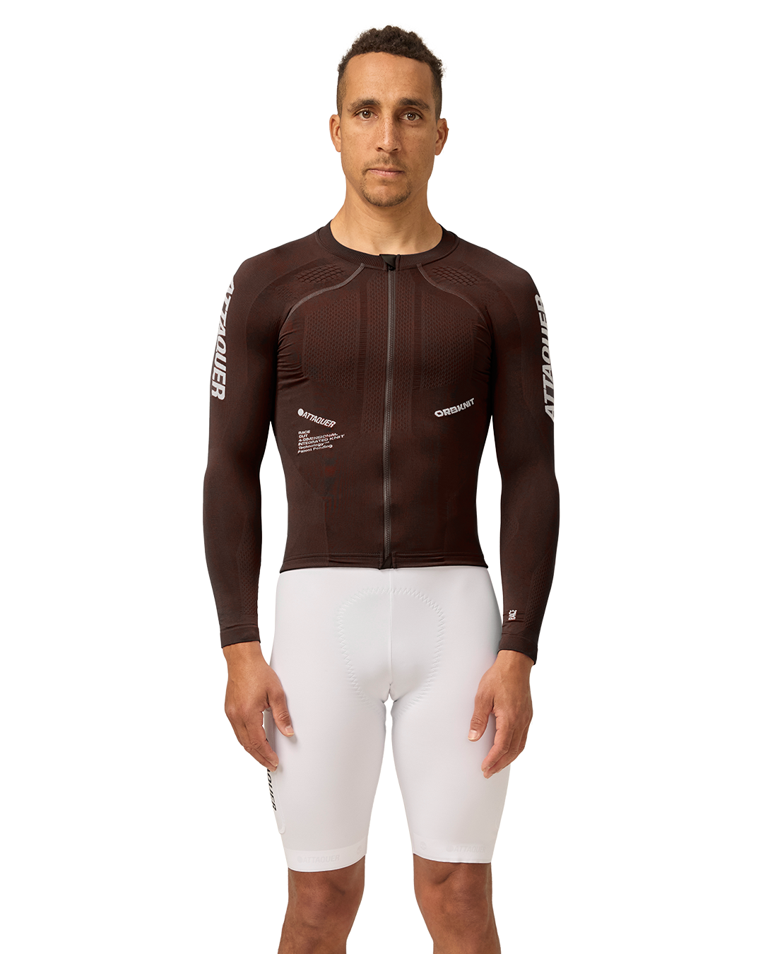OrbKnit™️ Race Jersey Long Sleeve Brown