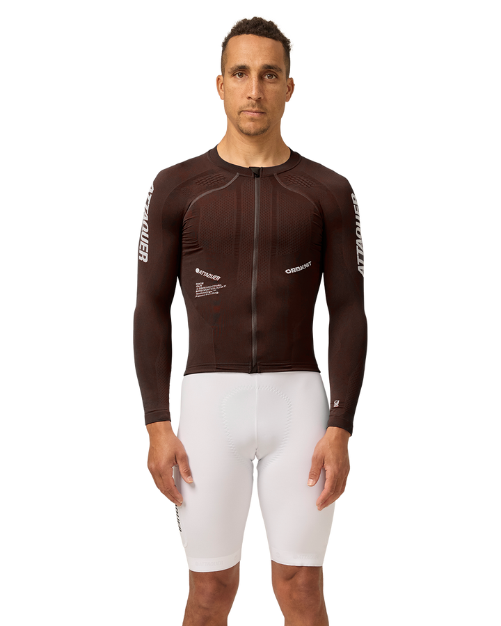 OrbKnit™️ Race Jersey Long Sleeve Brown