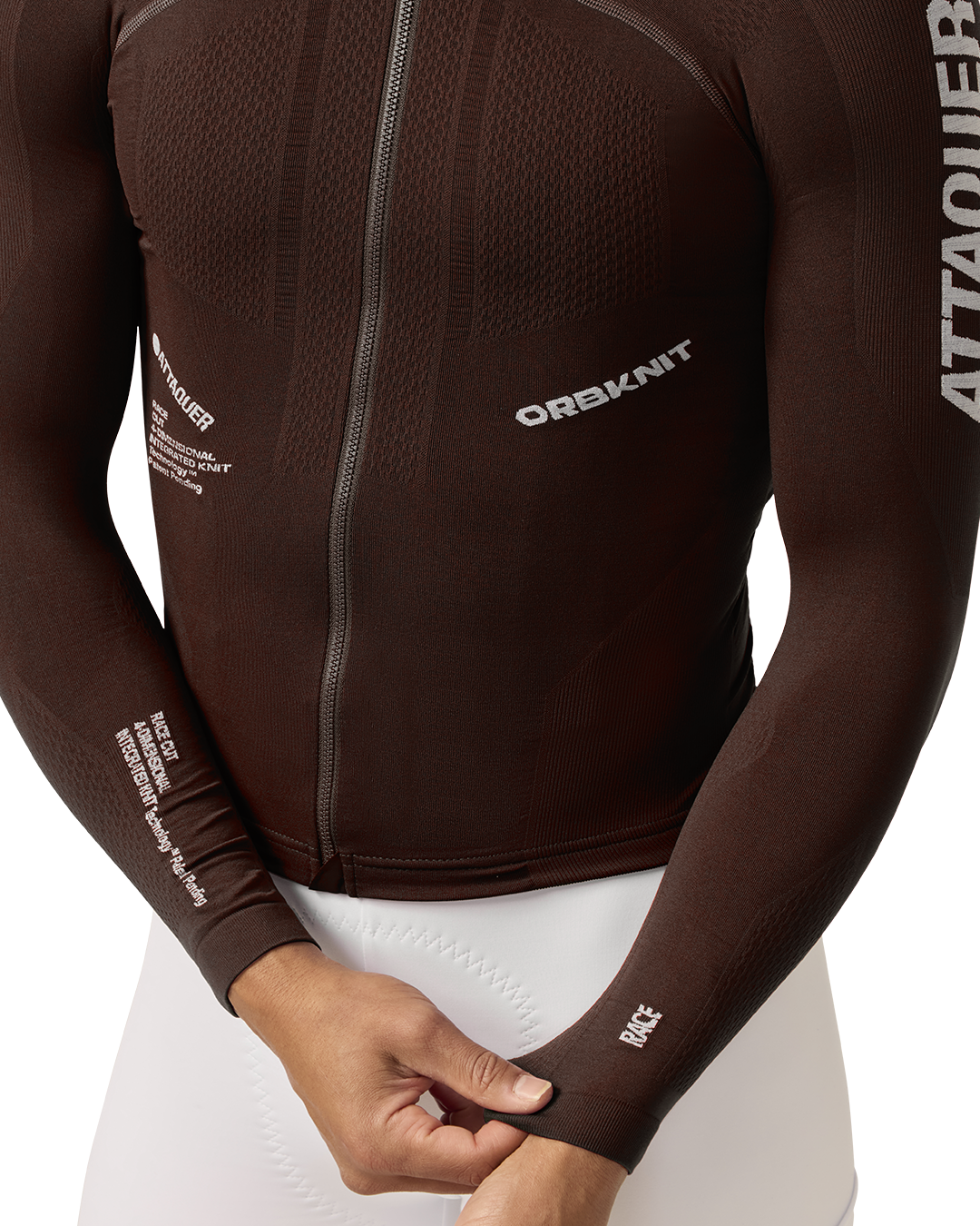 OrbKnit™️ Race Jersey Long Sleeve Brown