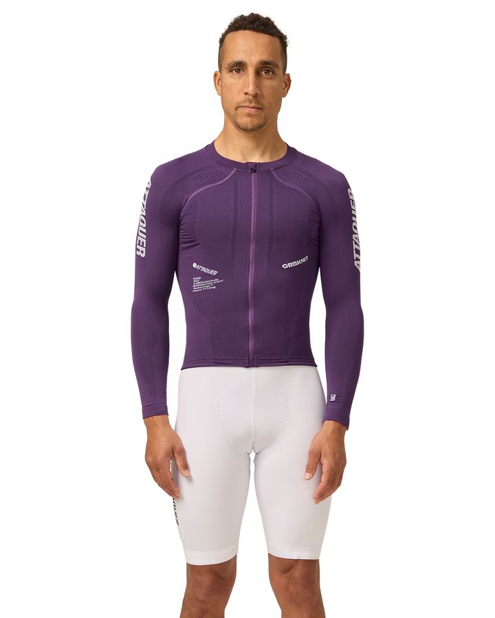 OrbKnit™️ Race Jersey Long Sleeve Purple