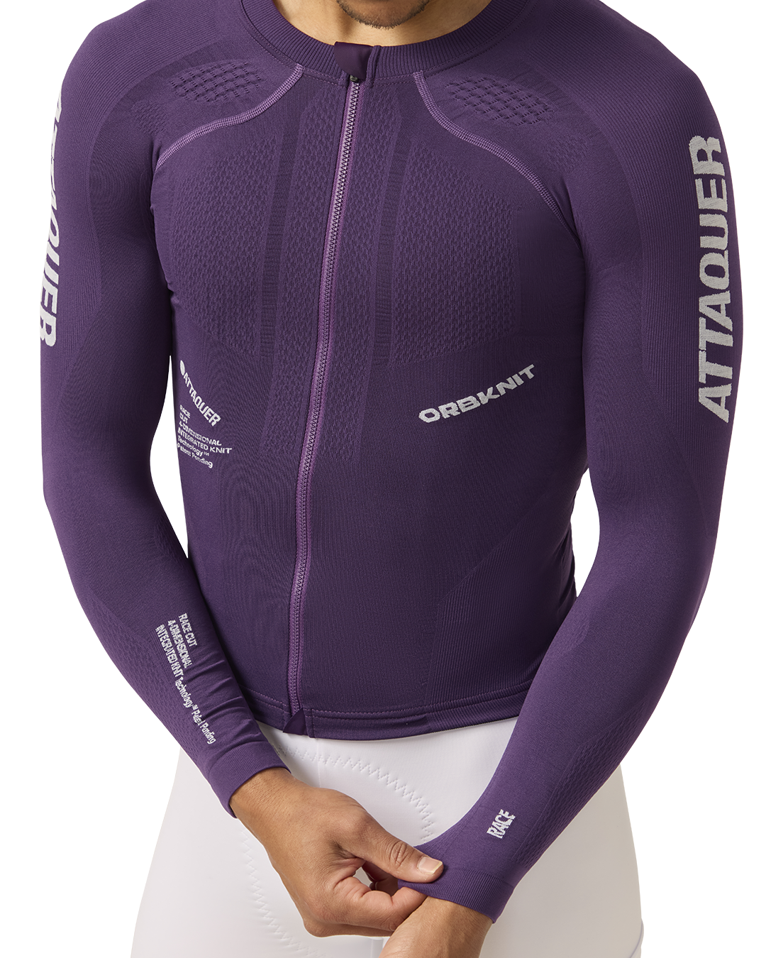 OrbKnit™️ Race Jersey Long Sleeve Purple
