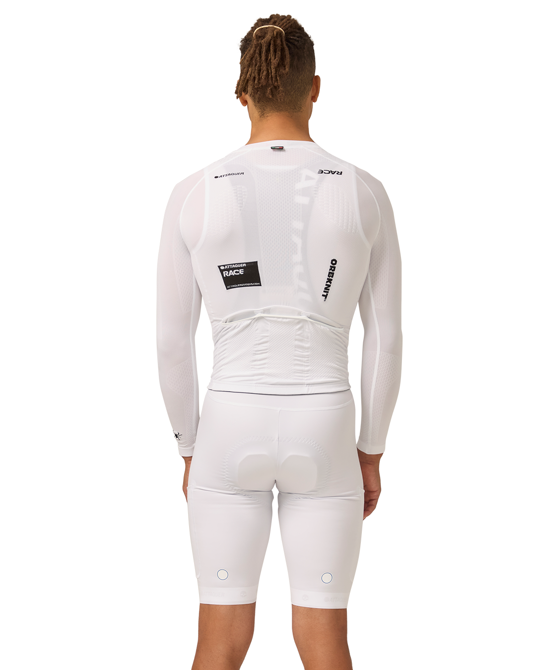 OrbKnit™️ Race Jersey Long Sleeve White