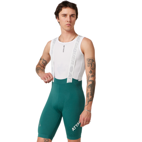 Attaquer Mens Race Bib Short Pine main