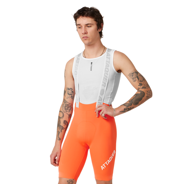 Attaquer Mens Race Bib Short Solar Orange main