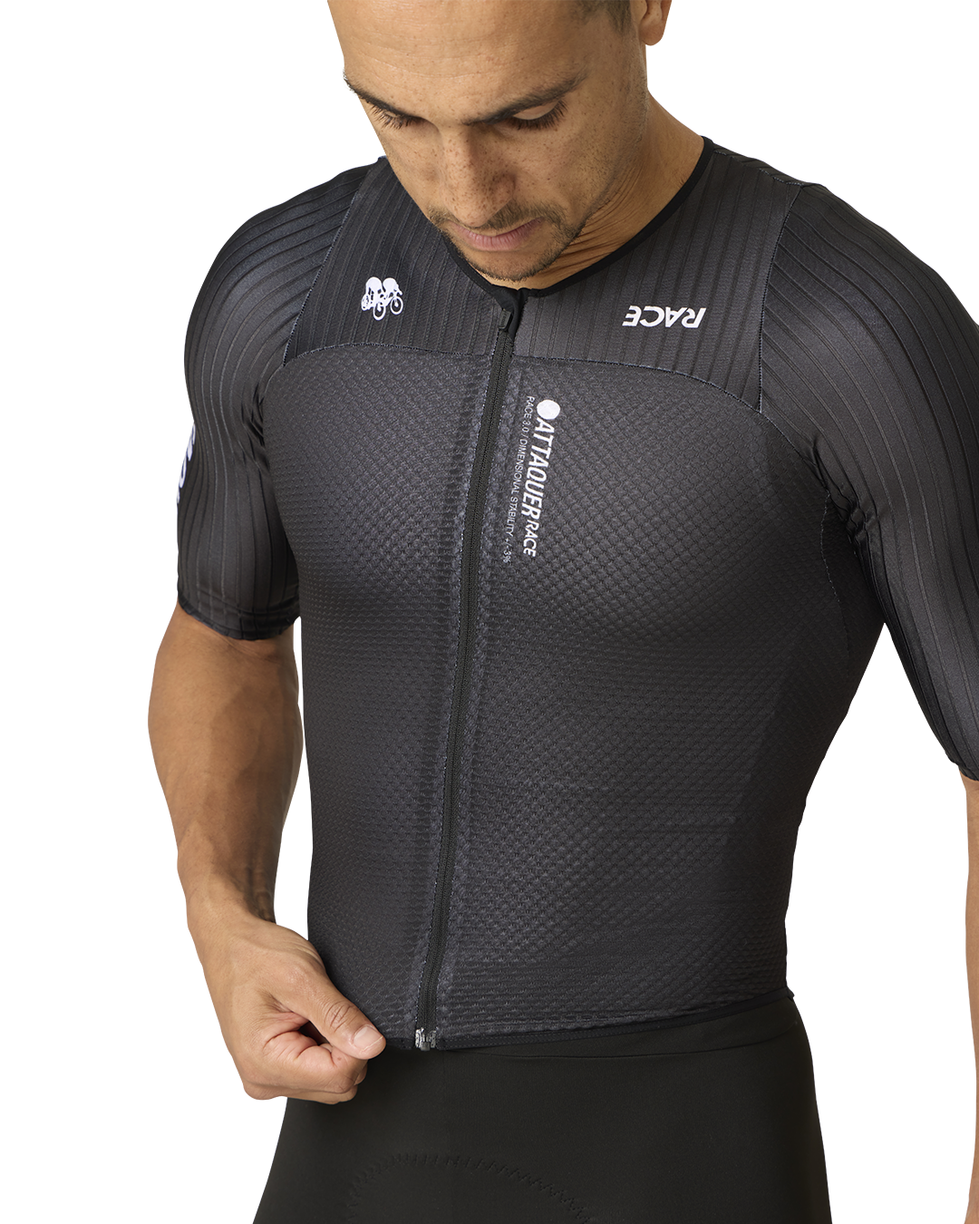 Race EXO Suit Black | Attaquer Cycling Racing Suit Race EXO Suit Black | Attaquer Cycling Racing Suit