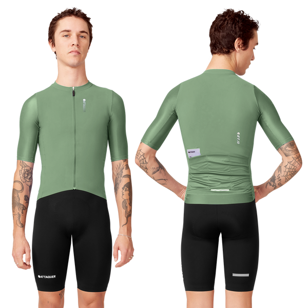 Attaquer Mens Race Jersey Army main