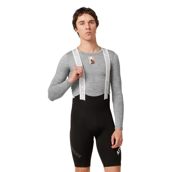 Merino Base Layer Long Sleeve Grey display main