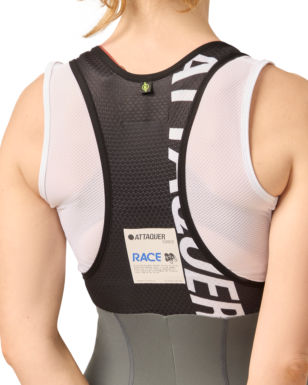 Womens Race Bib Short Anthracite