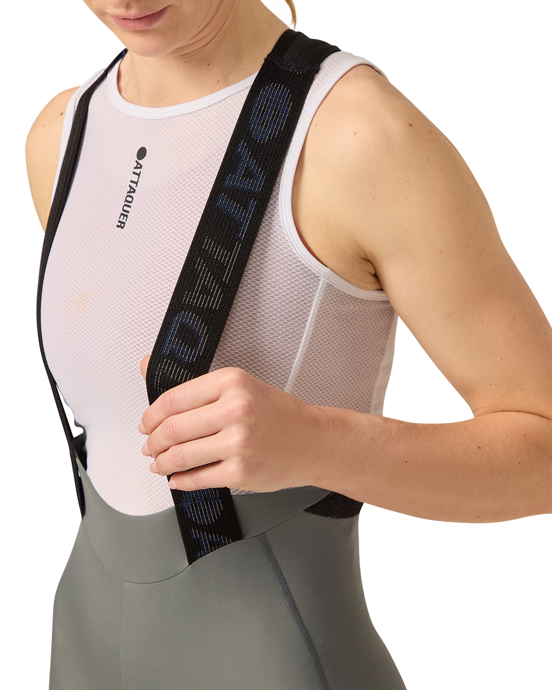 Womens Race Bib Short Anthracite