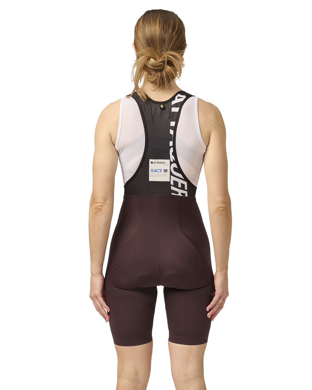 Womens Race Bib Short Brown