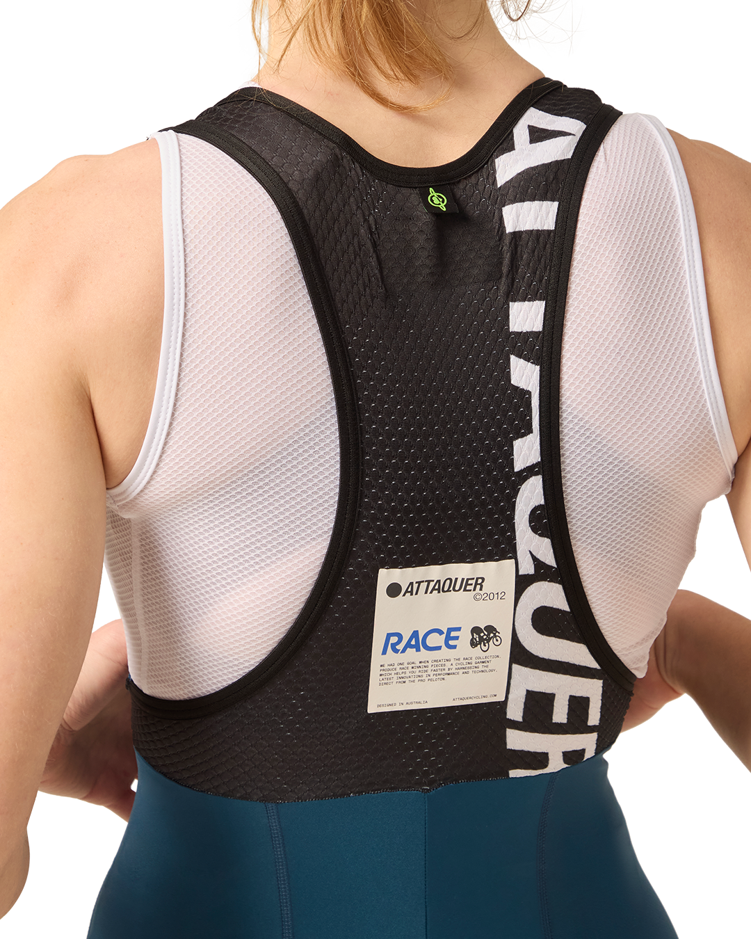 Womens Race Bib Short Kelp