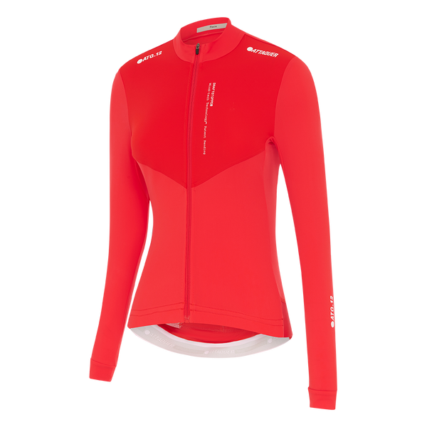 Attaquer Womens H224 Race Winter LS Jersey Red feature display