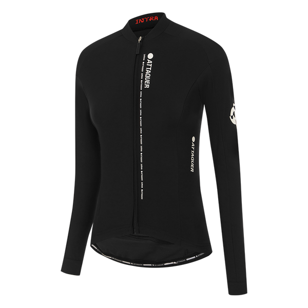 Attaquer Womens Intra Winter LS Jersey Black feature display
