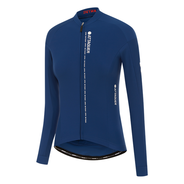 Attaquer Womens Intra Winter LS Jersey Blue feature display